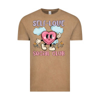 Vintage Coffee self love social club Vintage Tee - MaliasSmallBusiness