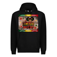Black i am black history Premium Hoodie - CowGirlArtShop