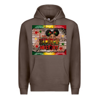 Coffee i am black history Premium Hoodie - CowGirlArtShop