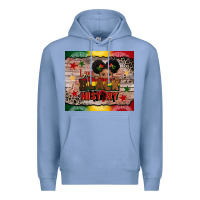 Colony Blue i am black history Premium Hoodie - CowGirlArtShop