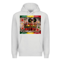 Dove Grey i am black history Premium Hoodie - CowGirlArtShop