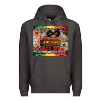 Smoke i am black history Premium Hoodie - CowGirlArtShop