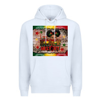 White i am black history Premium Hoodie - CowGirlArtShop