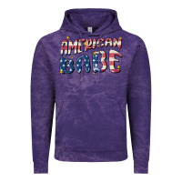 Cloud Purple American babe Vintage Hoodie - MaliasSmallBusiness