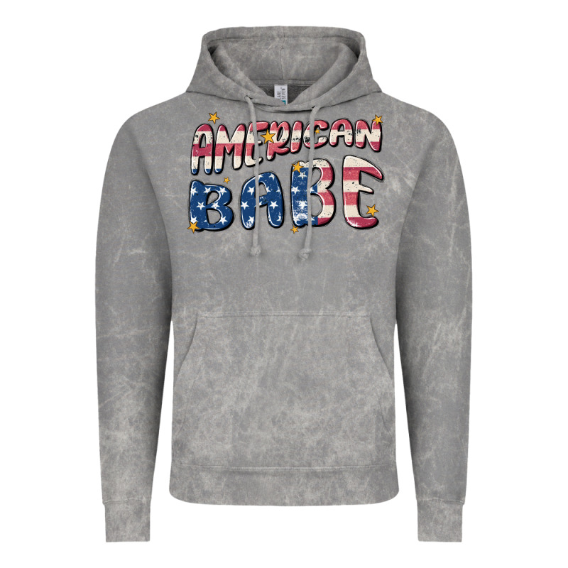 American Babe Vintage Hoodie by MaliasSmallBusiness | Teevron
