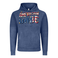 Vintage Denim American babe Vintage Hoodie - MaliasSmallBusiness