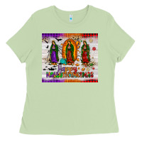 Matcha our lady of guadalupe happy  hallothanksmas tumbler Ladies Tee - JahusDesignShop