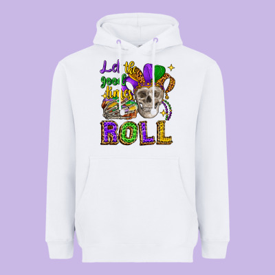 Let The Good Times Roll Heavyweight Hoodie Designed By Cowgirlartshop