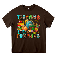 Chocolate Brown christmas jolly teachers Heavy Core Tee - AdoDesignShop