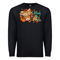 Black hay fall Premium Sweatshirt - CowGirlArtShop