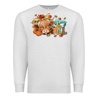 Oatmeal Heather hay fall Premium Sweatshirt - CowGirlArtShop