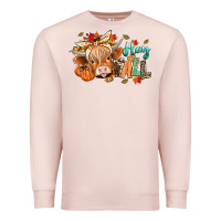 Pale Pink hay fall Premium Sweatshirt - CowGirlArtShop