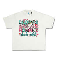 Pistachio daddy's little girl mommy's whole world Urban Heavy Tee - MaliasSmallBusiness