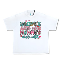 White daddy's little girl mommy's whole world Urban Heavy Tee - MaliasSmallBusiness