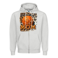 Dove Grey basketball mom Zipper Hoodie - Bettercallsaul