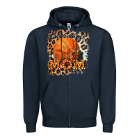 Navy basketball mom Zipper Hoodie - Bettercallsaul