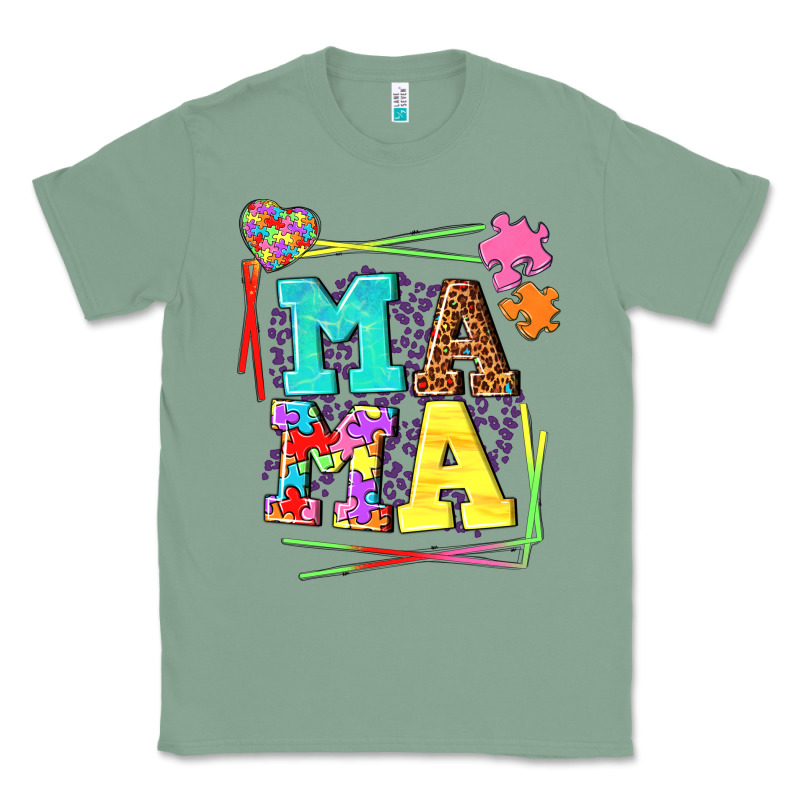 Autism Mama Classic Tee by NancyCooperArtShop | Teevron