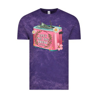 Cloud Purple let s get this bread malia Vintage Tee - MaliasSmallBusiness
