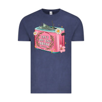 Vintage Denim let s get this bread malia Vintage Tee - MaliasSmallBusiness