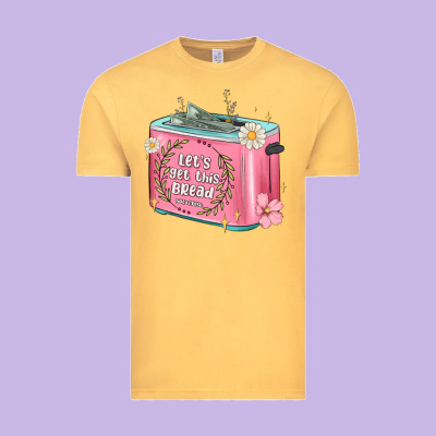Let S Get This Bread Malia Vintage Tee Designed By Maliassmallbusiness
