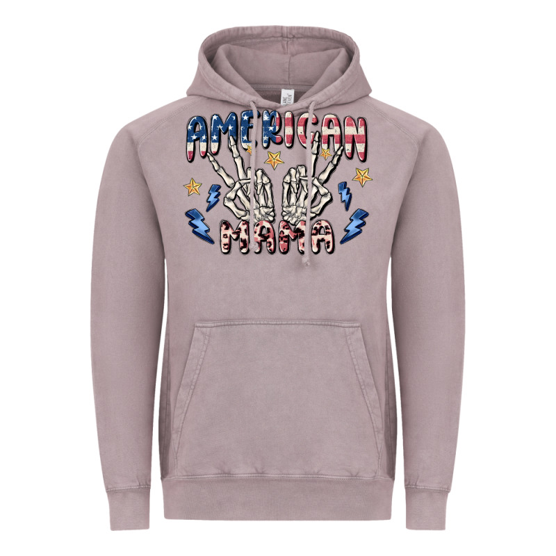 American Mama Vintage Hoodie by MaliasSmallBusiness | Teevron