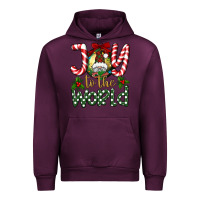 Mauve Wine joy to the world Urban Hoodie - BundleAndBundleShop