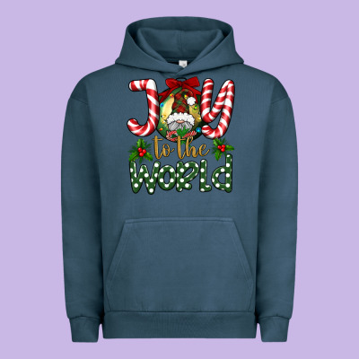 Joy To The World Urban Hoodie Designed By Bundleandbundleshop