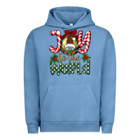 Pigment Pebble Blue joy to the world Urban Hoodie - BundleAndBundleShop