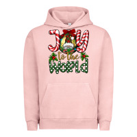 Pigment Salmon joy to the world Urban Hoodie - BundleAndBundleShop