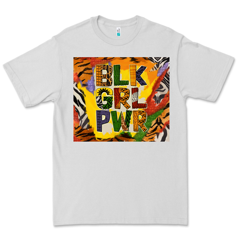 Black Girl Power Tumbler Premium Tee by BundleAndBundleShop | Teevron