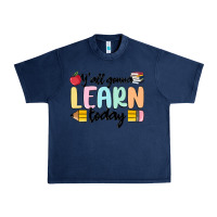 Navy y'all gonna learn today Urban Heavy Tee - MaliasSmallBusiness