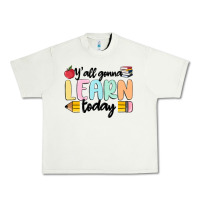 Pistachio y'all gonna learn today Urban Heavy Tee - MaliasSmallBusiness