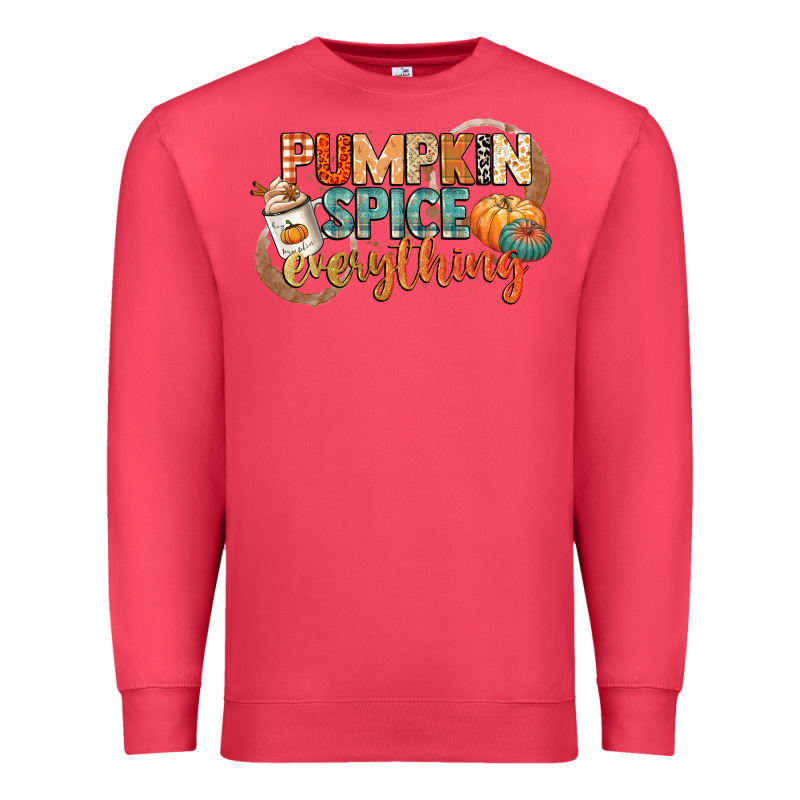 Pumpkin Spice Everything Premium Sweatshirt by CowGirlArtShop | Teevron