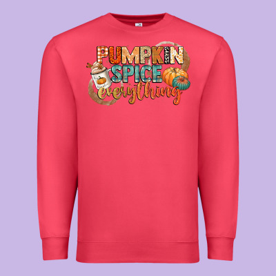 Pumpkin Spice Everything Premium Sweatshirt Designed By Cowgirlartshop