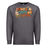 Charcoal Heather pumpkin spice everything Premium Sweatshirt - CowGirlArtShop