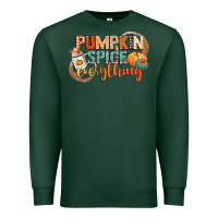 Sports Green pumpkin spice everything Premium Sweatshirt - CowGirlArtShop