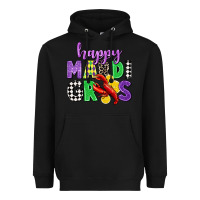 Black happy mardi gras Heavyweight Hoodie - CowGirlArtShop