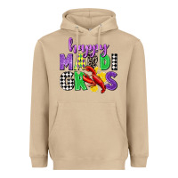 Mushroom happy mardi gras Heavyweight Hoodie - CowGirlArtShop
