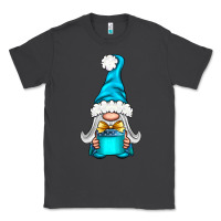 Smoke winter gnome with gift Classic Tee - NancyCooperArtShop