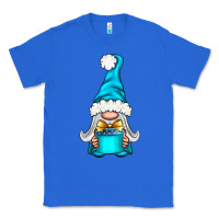 True Royal winter gnome with gift Classic Tee - NancyCooperArtShop