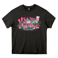 Asphalt breast cancer nurse Heavy Core Tee - AdoDesignShop