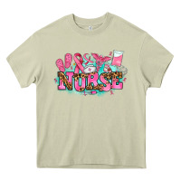 Mossy breast cancer nurse Heavy Core Tee - AdoDesignShop