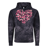 Cloud Black breast cancer awareness heart Vintage Hoodie - MaliasSmallBusiness