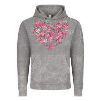 Cloud Rock breast cancer awareness heart Vintage Hoodie - MaliasSmallBusiness