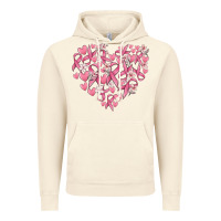 Vintage Artic breast cancer awareness heart Vintage Hoodie - MaliasSmallBusiness
