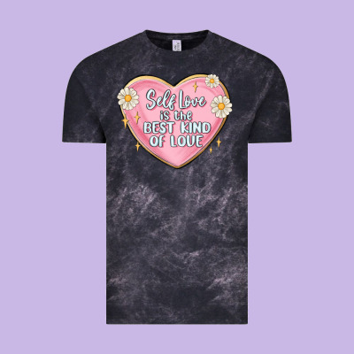 Self Love Is The Best Kind Of Love Malias Vintage Tee Designed By Maliassmallbusiness