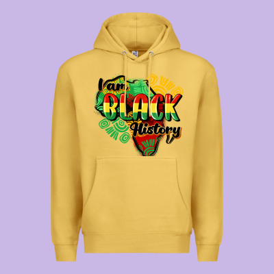 I Am Black History Premium Hoodie Designed By Cowgirlartshop