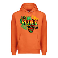 Carrot i am black history Premium Hoodie - CowGirlArtShop