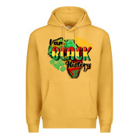Mustard i am black history Premium Hoodie - CowGirlArtShop