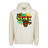 Oatmeal Heather i am black history Premium Hoodie - CowGirlArtShop